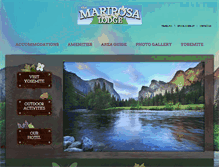 Tablet Screenshot of mariposalodge.com